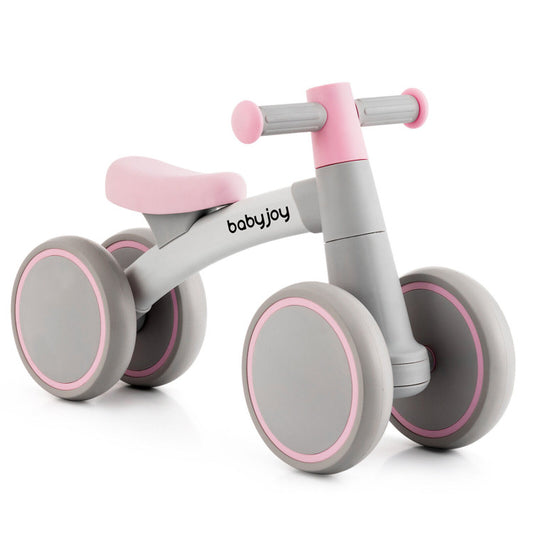 Baby Mini Balance Bike with 4 Wheels for 12–36 Months