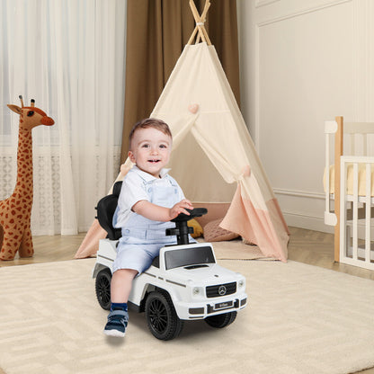 3-In-1 Ride-On Car Mercedes-Benz G350 Stroller with Canopy