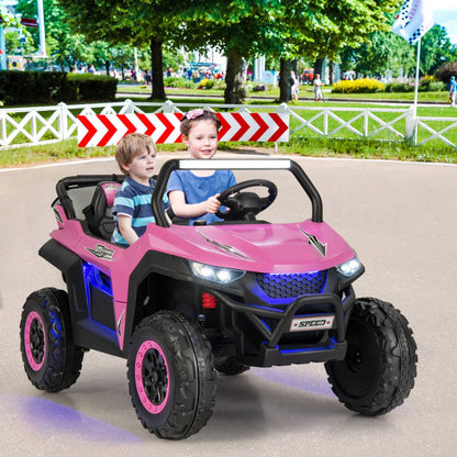 12V 2-Seater Kids Ride on UTV with Slow Start Function Music