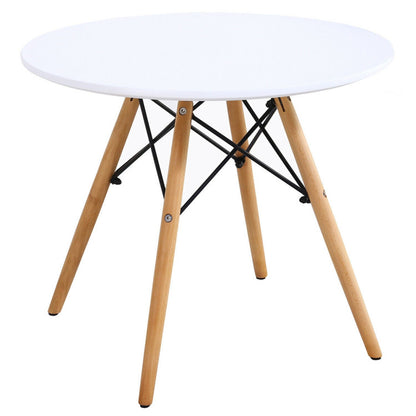 3 Piece Kid's Modern Round Table Chair Set