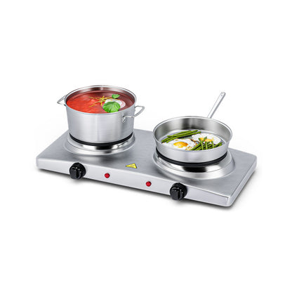 1800W Double Hot Plate Electric Countertop Burner