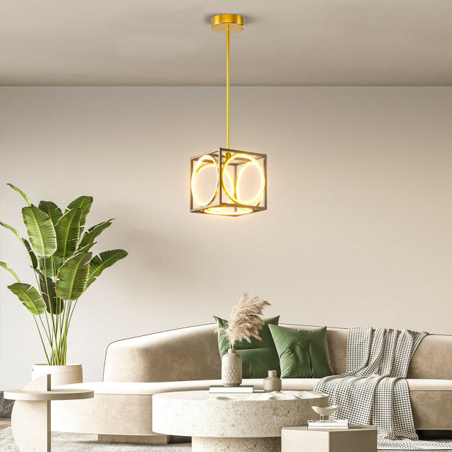 Modern LED Pendant Light with 42 Inches Adjustable Suspender