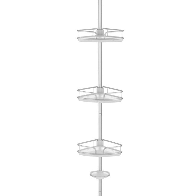 4-Tier Tension Corner Shower Caddy for Bathroom