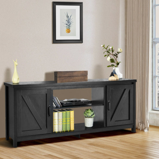 59 Inches TV Stand Media Console Center with Storage Cabinet