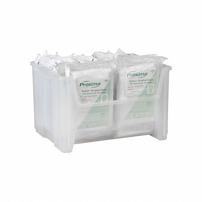 Clear Stacking Container 15 1/4 in x 19 7/8 in x 12 7/16 in H, 1 PK - Milagru Store