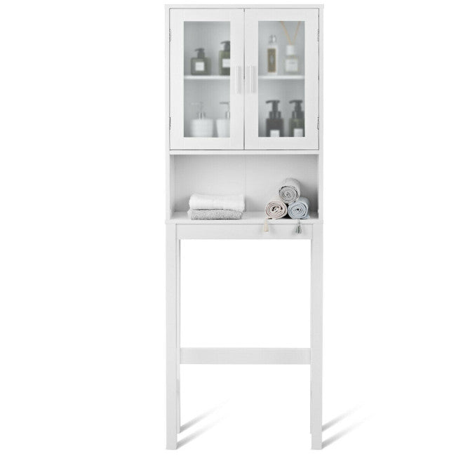 Bathroom Tower Storage Cabinet Organizer