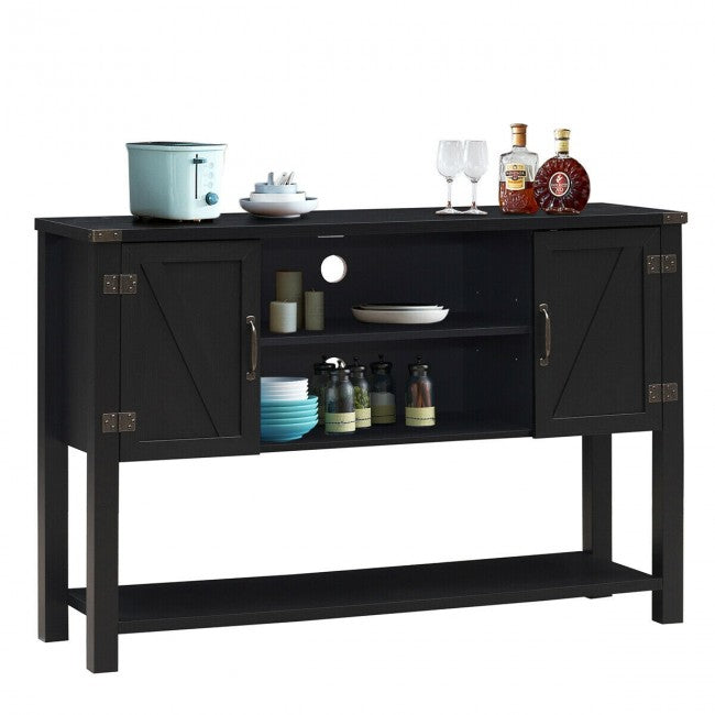 TV Storage Cabinets with Bottom Shelf