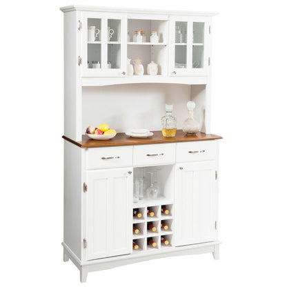 Buffet And Hutch Kitchen Storage Cabinet