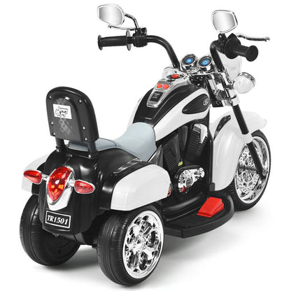 Costway 6V 3 Wheel Kids Motorcycle