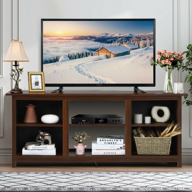 2-Tier Entertainment Media Console Center