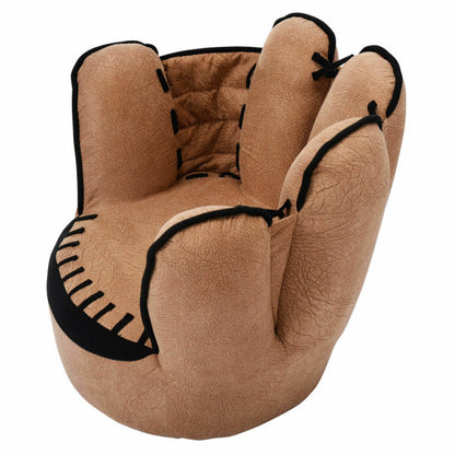 Household Five Fingers Baseball Glove Shaped Kids Leisure Upholstered Sofa