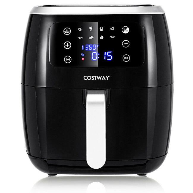 6.5QT Air Fryer Oilless Cooker with 8 Preset Functions and Smart Touch Screen