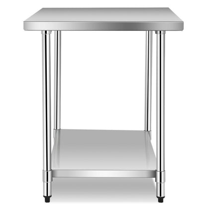 30 x 48 Inch Stainless Steel Food Preparation Kitchen Table