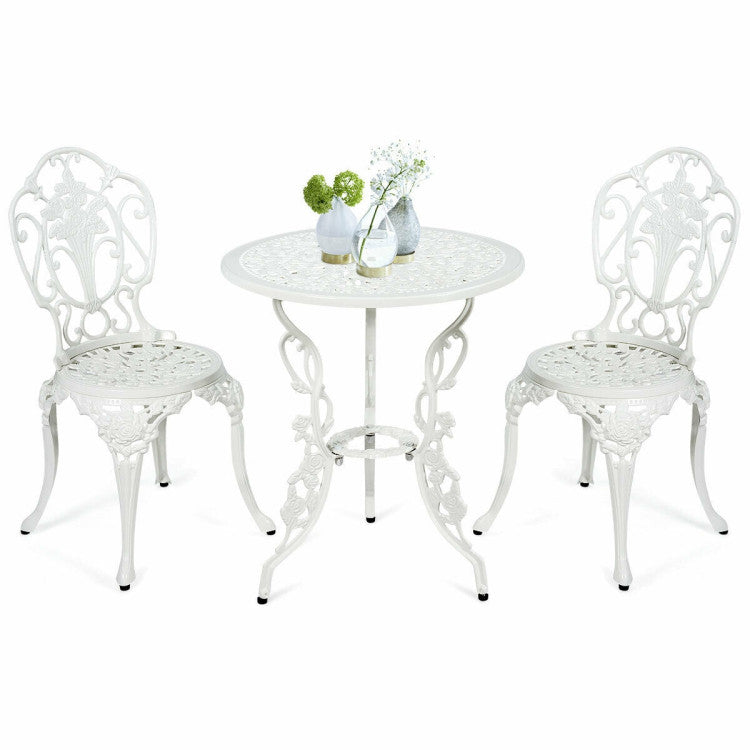 3-Piece Patio Furniture Bistro Set