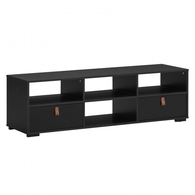 TV Stand Entertainment Media Center Console for TV's up to 60 Inch with Drawers