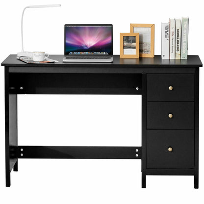 3-Drawer Home Office Computer Desk