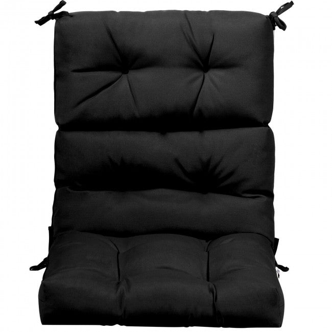22 x 44 Inch Tufted Outdoor Patio Chair Seating Pad
