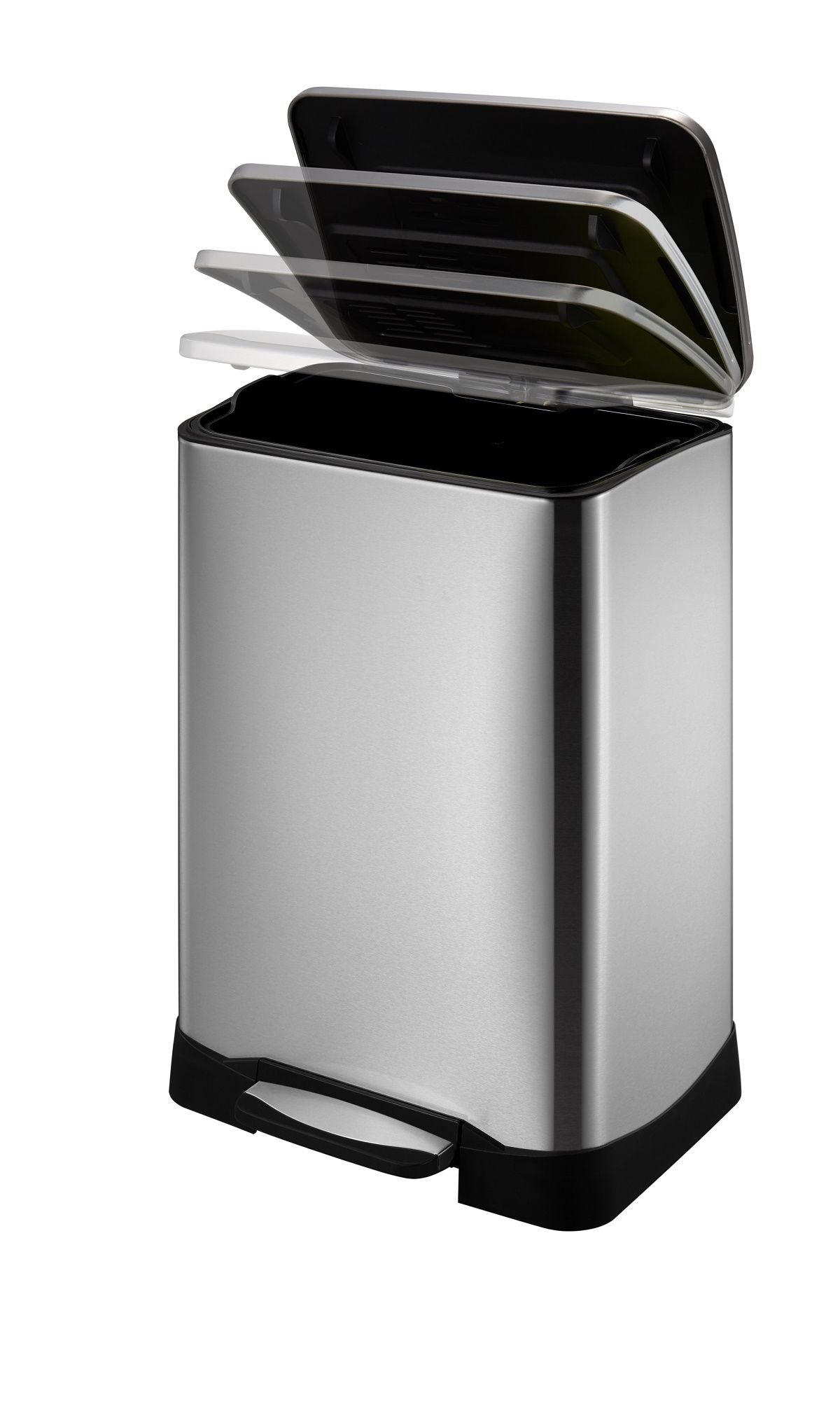 Neocube 50 Liter Stainless Steel Trash Can