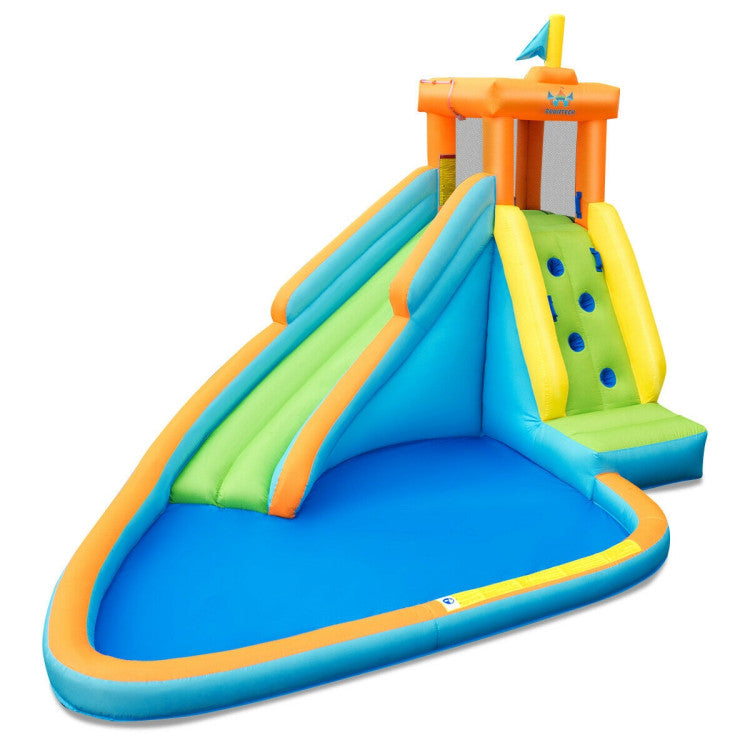 Inflatable Water Slide Kids Bounce House with Blower