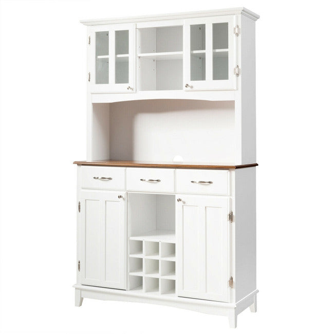 Buffet And Hutch Kitchen Storage Cabinet