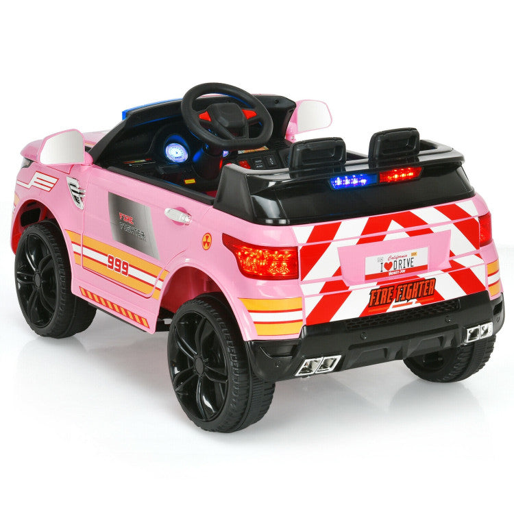 Costway 12V Kids Electric Ride On Car with Remote Control