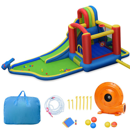 Inflatable Kid Bounce House Castle with Blower