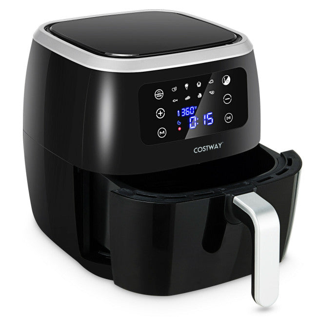 6.5QT Air Fryer Oilless Cooker with 8 Preset Functions and Smart Touch Screen