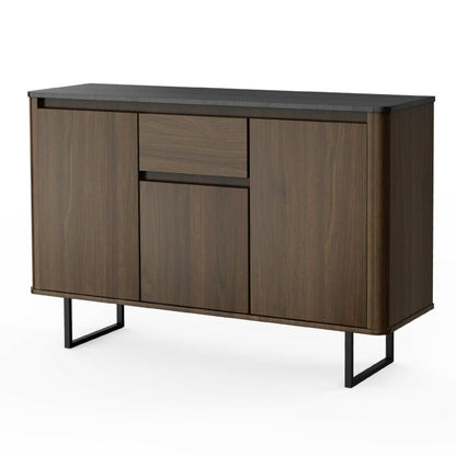 3-Door Kitchen Buffet Server Sideboard with Drawer