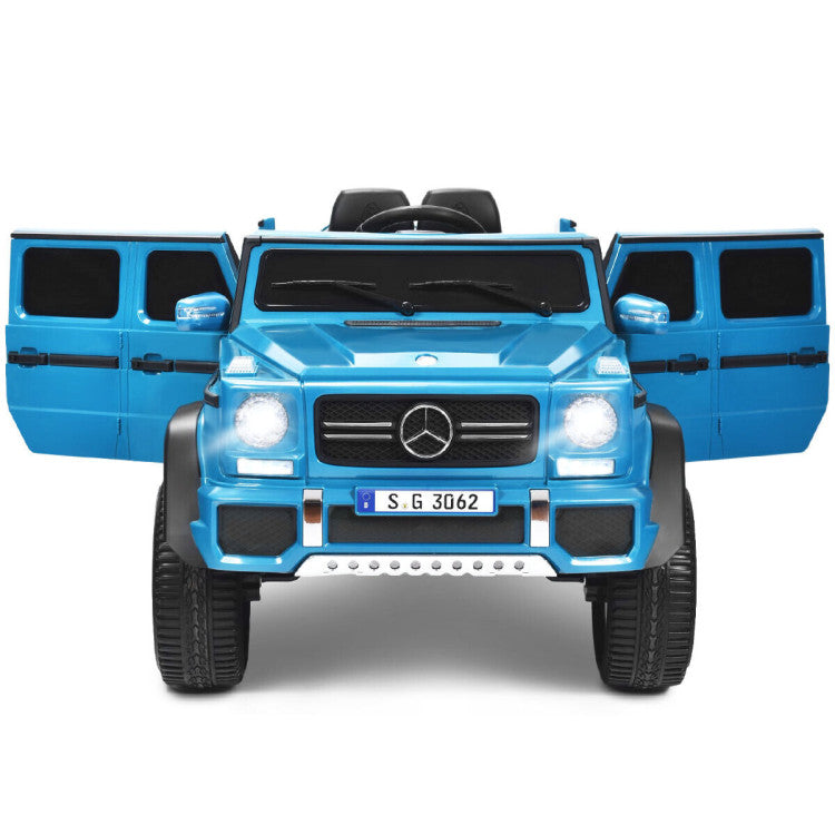 Costway 12V Licensed Mercedes-Benz Kids Ride-On Car