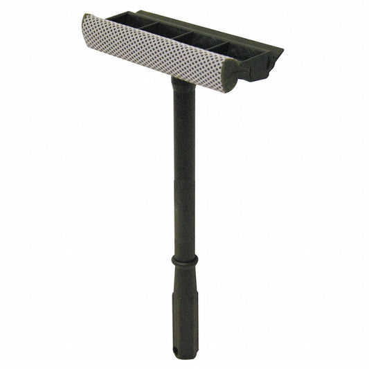MALLORY Black 8" Plastic Window Washer and Squeegee