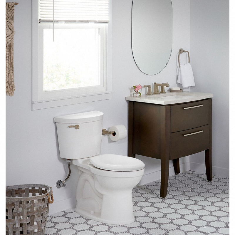 Toilet Tank, 1.28 gpf, Gravity Fed, Floor Mount, White
