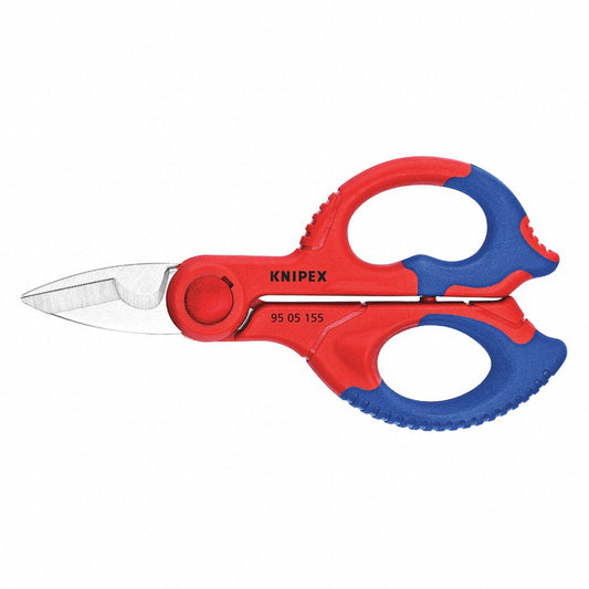 Electrician Shears, 6-1/4", Stainless Stl