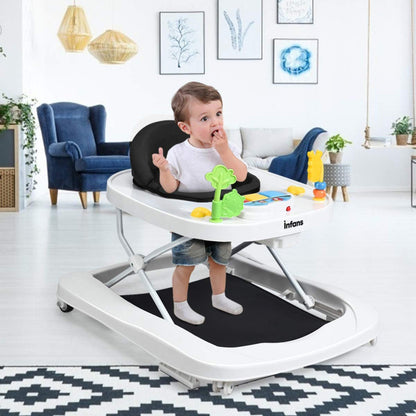 3-in-1 Foldable Adjustable Height Baby Walker Bouncer