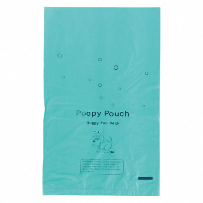 Poopy Pouch Pet Waste Bag, 13in Hx8in W, 3/4 Gal., Pk10