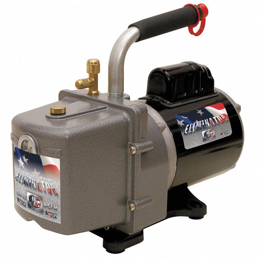 Eliminator® Refrig Evacuation Pump, 4.0 cfm, 6 ft.