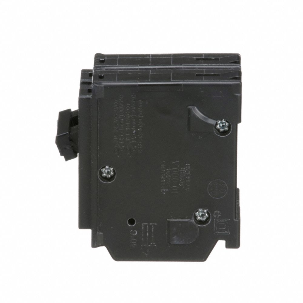 Miniature Circuit Breaker, 15 A, 120/240V AC, 2 Pole, Plug In Mounting Style, HOM Series