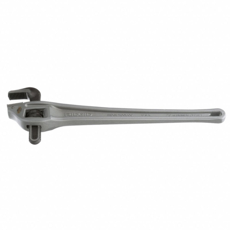24 in L 3 in Cap. Aluminum Offset Pipe Wrench