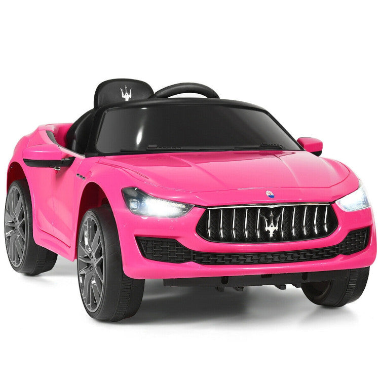 Costway 12 V Remote Control Maserati Licensed Kids Ride on Car