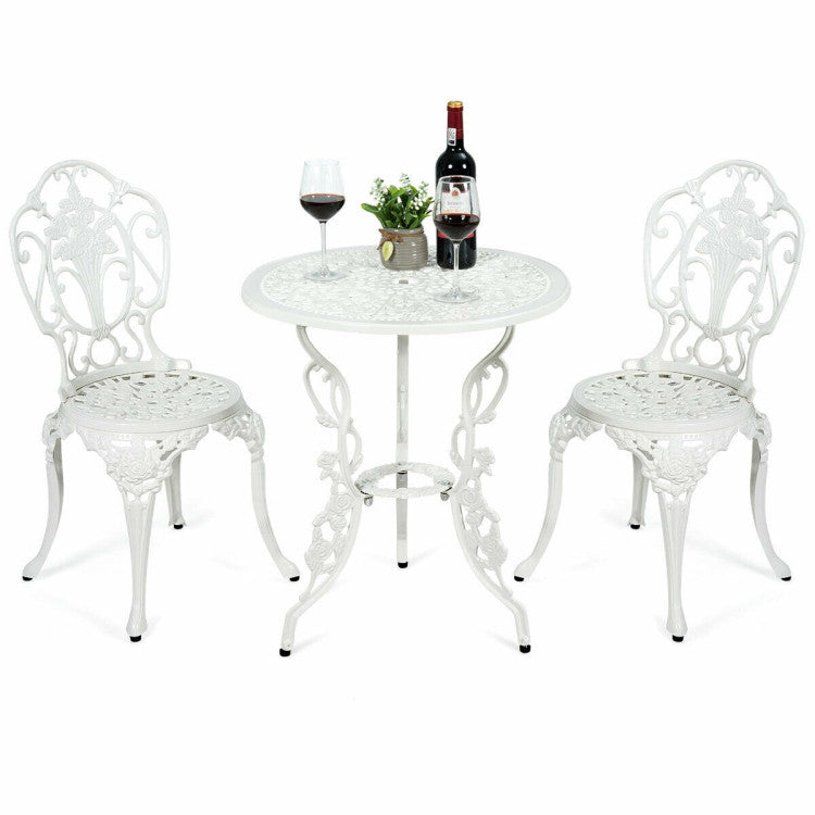 3-Piece Patio Furniture Bistro Set