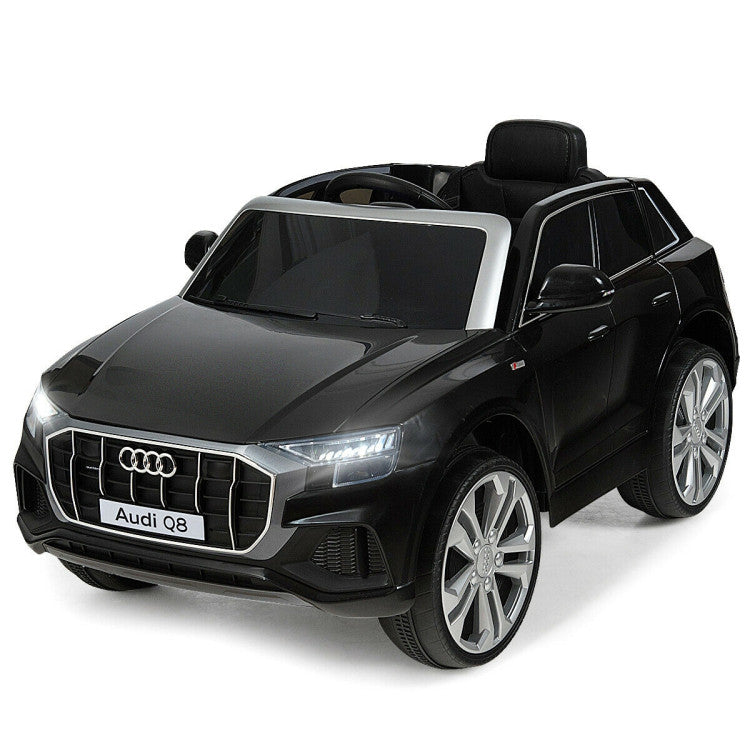 Costway 12 V Licensed Audi Q8 Electric Kids Ride On Car with 2.4G Remote Control for Boys and Girls