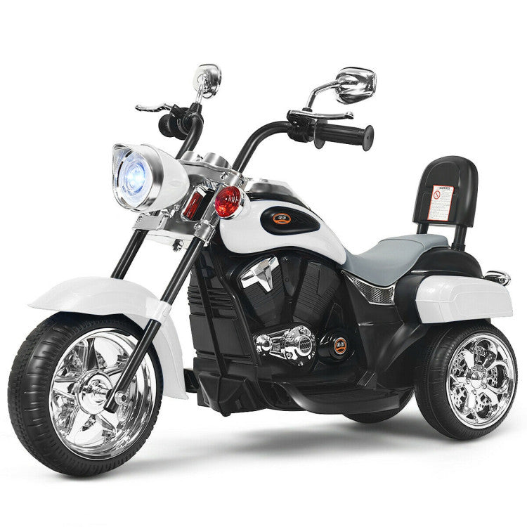 Costway 6V 3 Wheel Kids Motorcycle