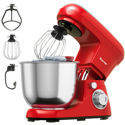 5.3 Qt Stand Kitchen Food Mixer 6 Speed with Dough Hook Beater