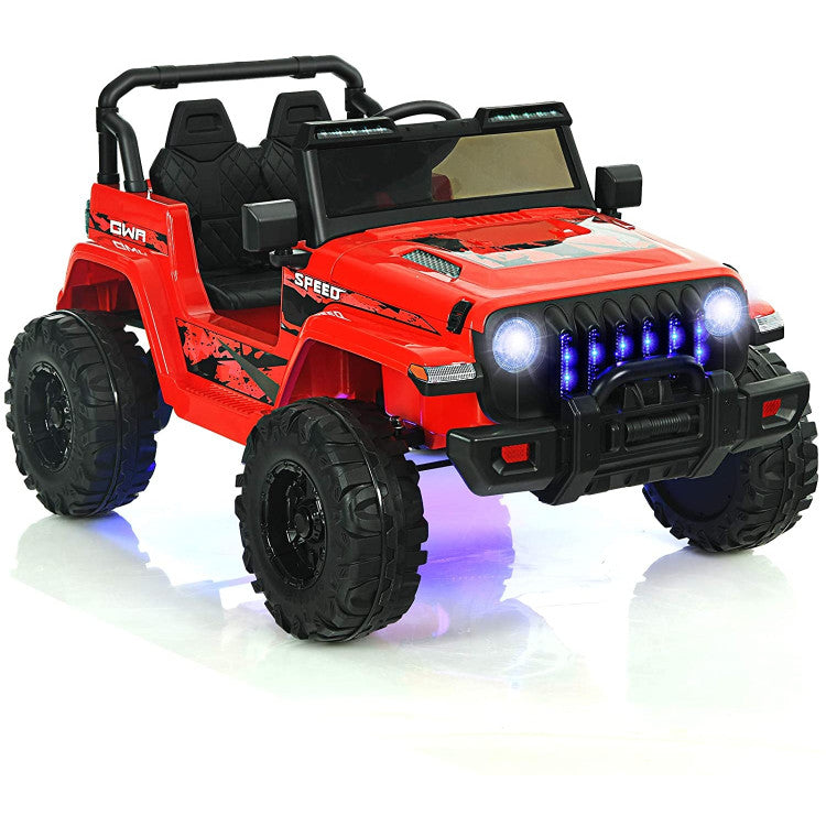 Costway 12V Kids Ride-on Jeep Car with 2.4G Remote Control