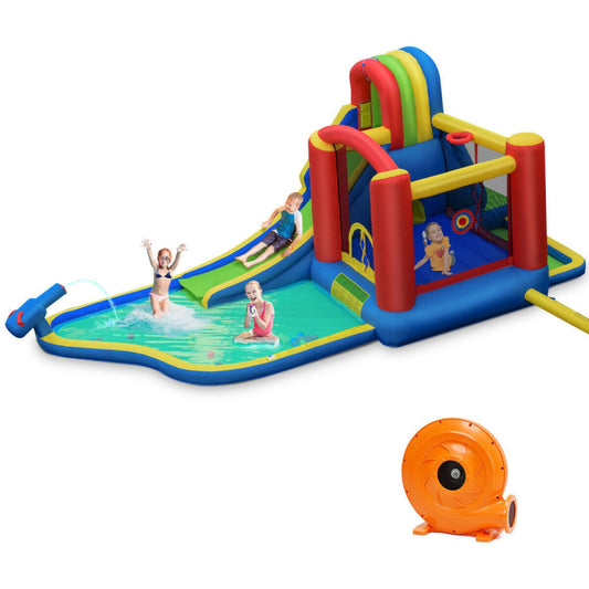 Inflatable Kid Bounce House Castle with Blower