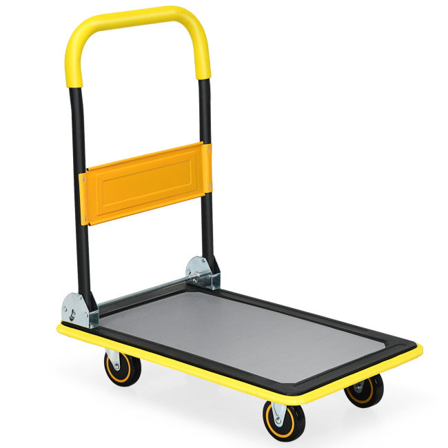 330 lbs Folding Platform Cart Dolly Hand Truck