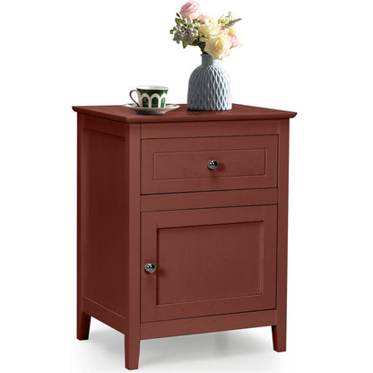 2-Tier Accent Table with Spacious Tabletop