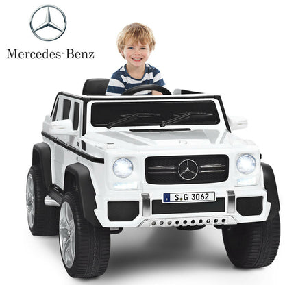 Costway 12V Licensed Mercedes-Benz Kids Ride-On Car