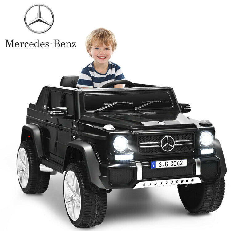 Costway 12V Licensed Mercedes-Benz Kids Ride-On Car