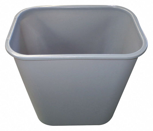 🔥BRAND NEW SALE❗❗Tough Guy 4PGP1 10 Gallon Plastic Rectangular Trash Can, Gray