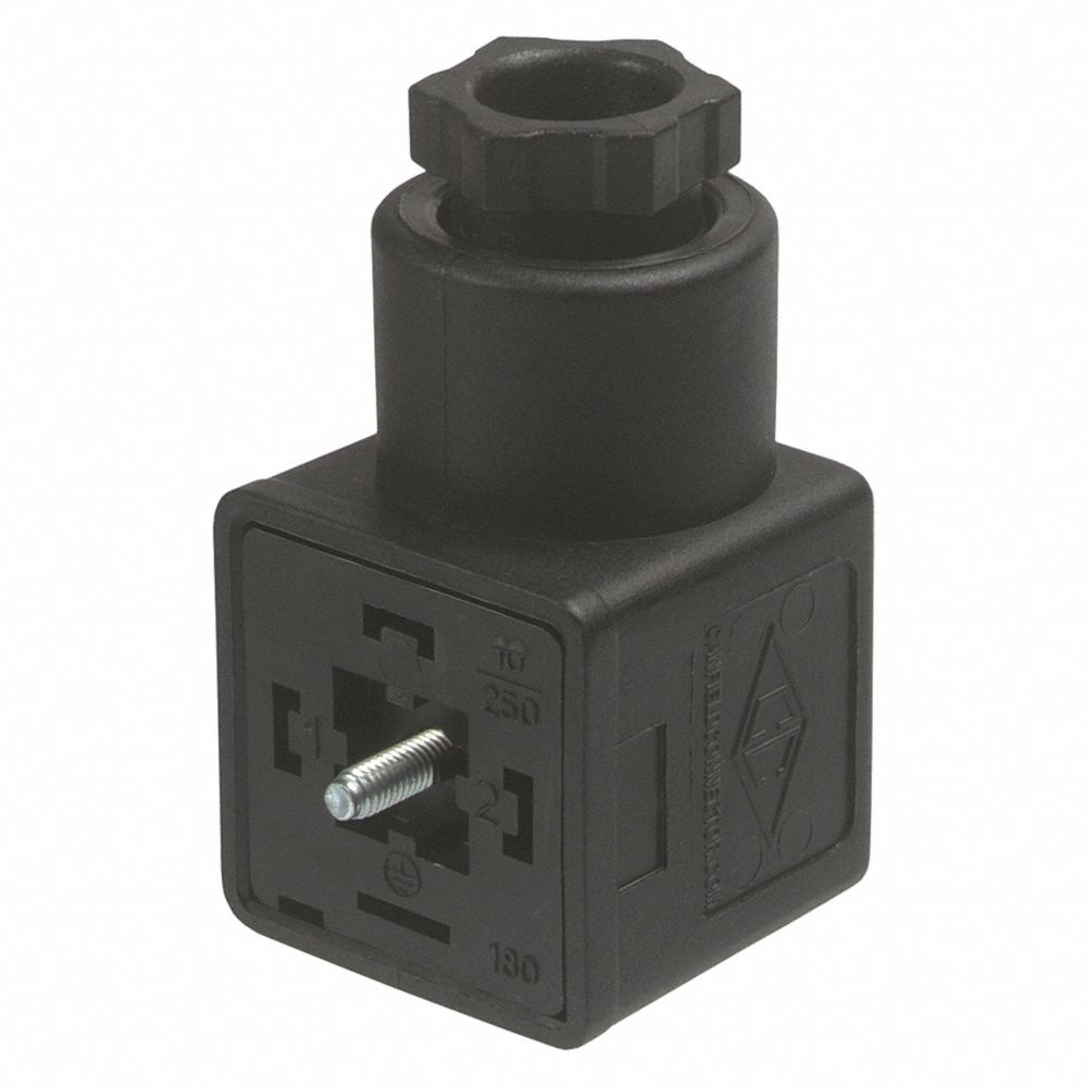 Solenoid Valve Connector, Form A ISO Din